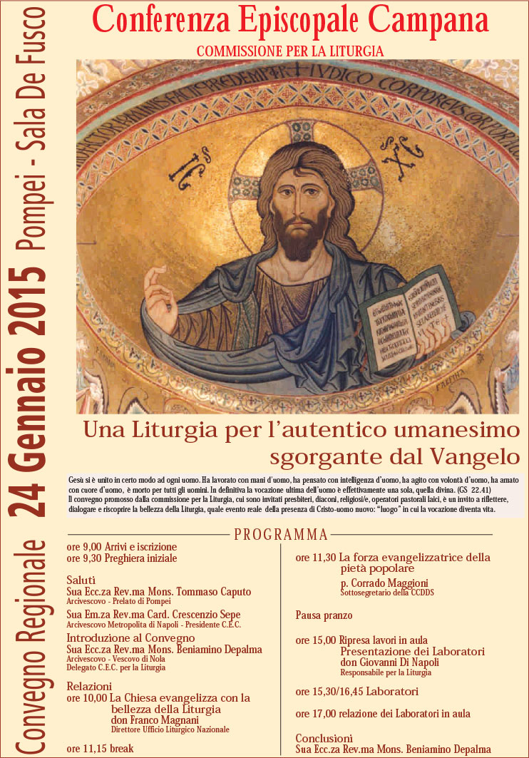 Convegno liturgico regionale a Pompei Arcidiocesi di Sorrento